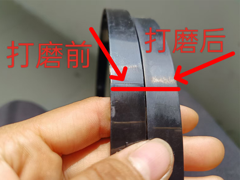 長(zhǎng)安汽車標(biāo)志打磨